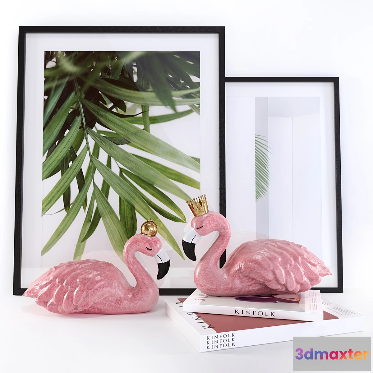 1348659 - Flamingo Decorative Set 3D Max