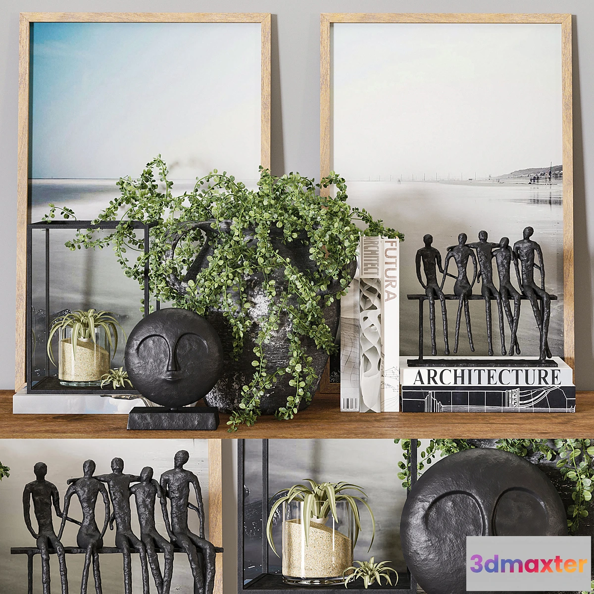 1349040 - Decorative Set - No.75 3D Max