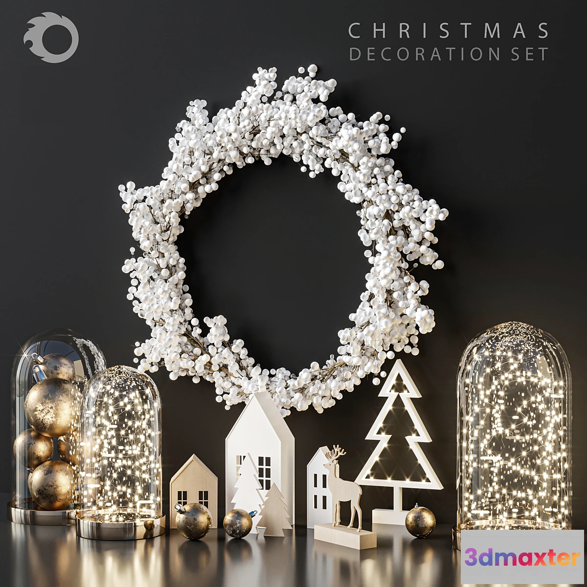 1349691 - Christmas Decoration Set_01 3D Max