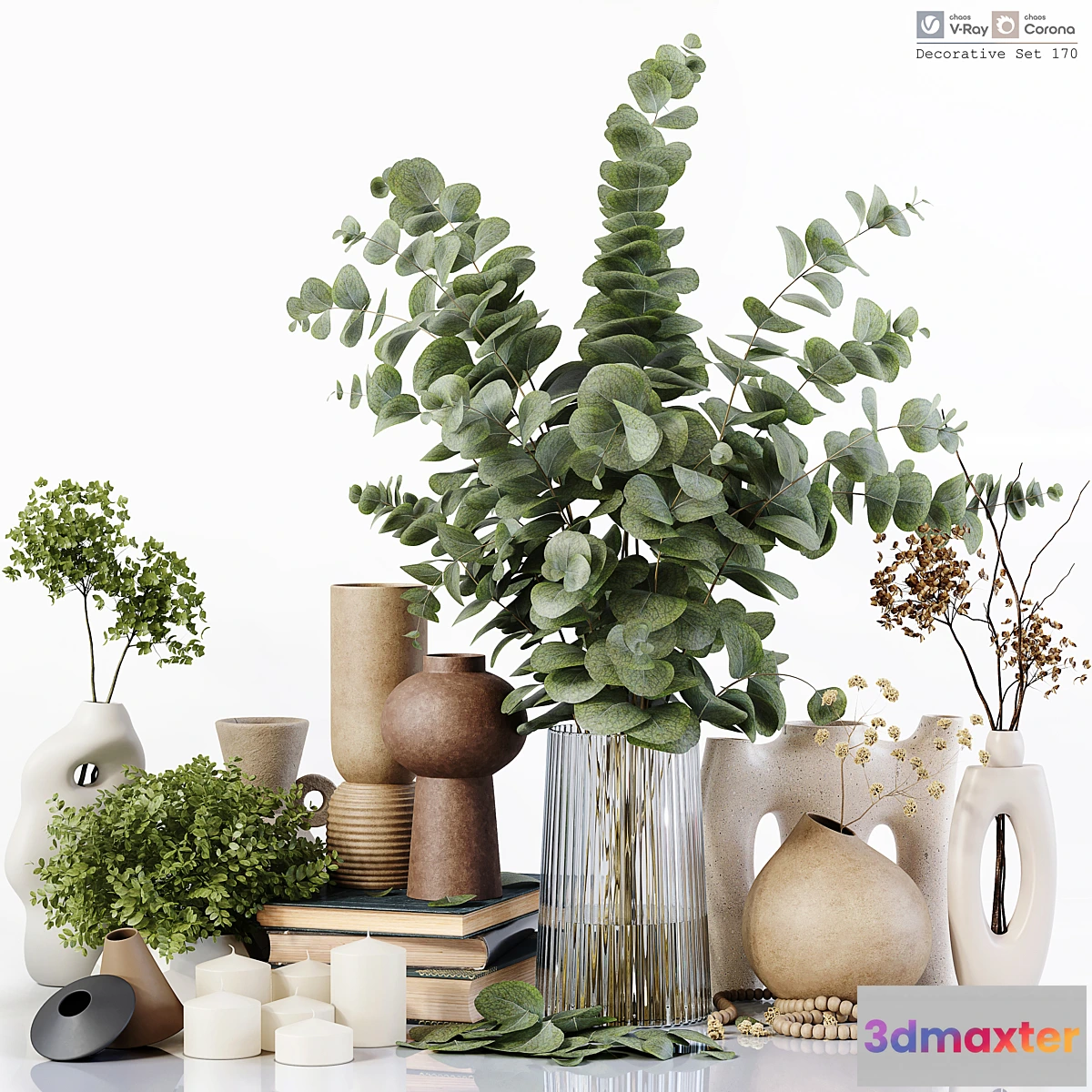 1350187 - Decorative Set 170 3D Max