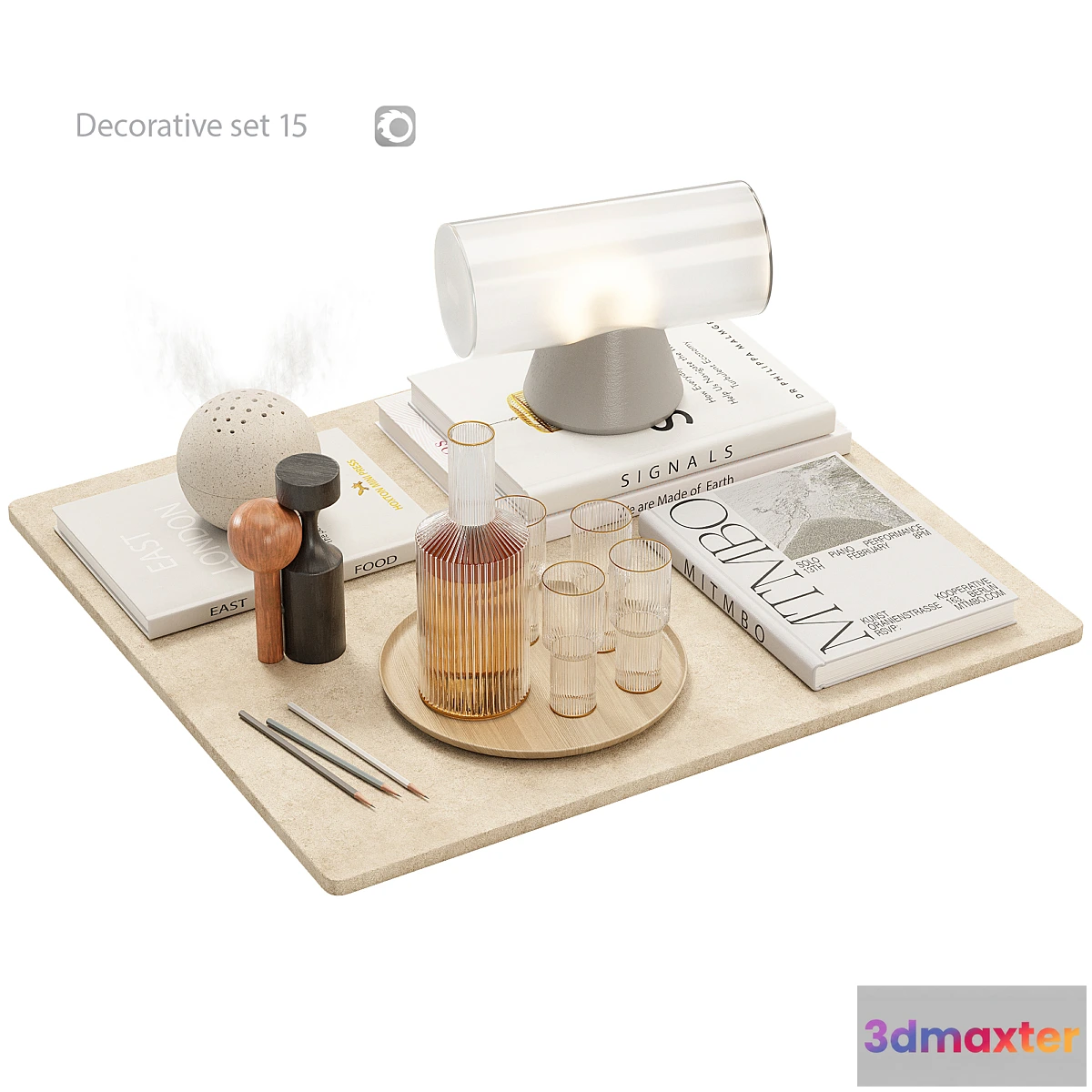 1354671 - Decorative set 15 - No.2 3D Max