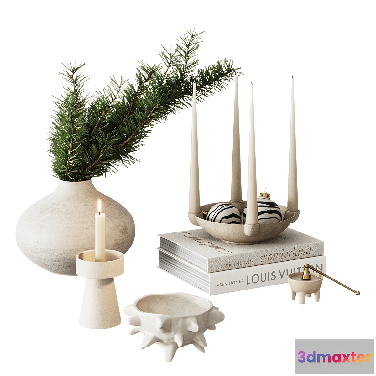 1354685 - Christmas coffee table set - No.2 3D Max