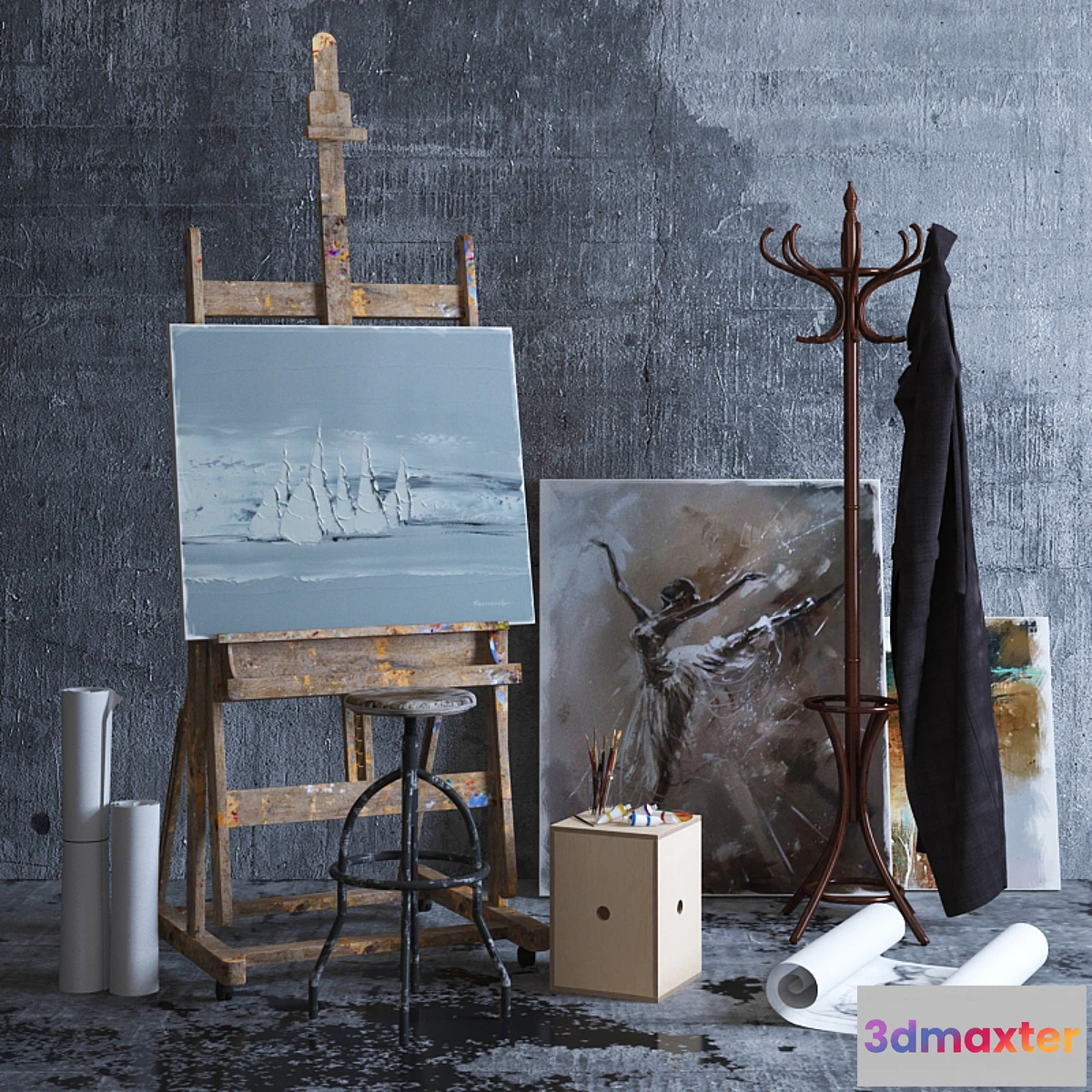 1355989 - Artist’s Workshop 3D Max