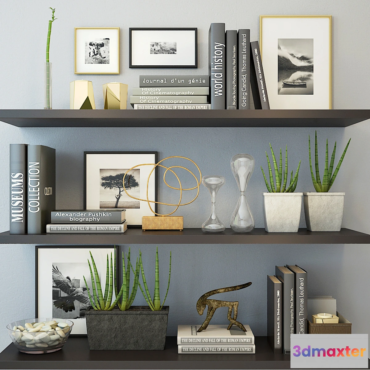 1393394 - Decor black color 3D Max