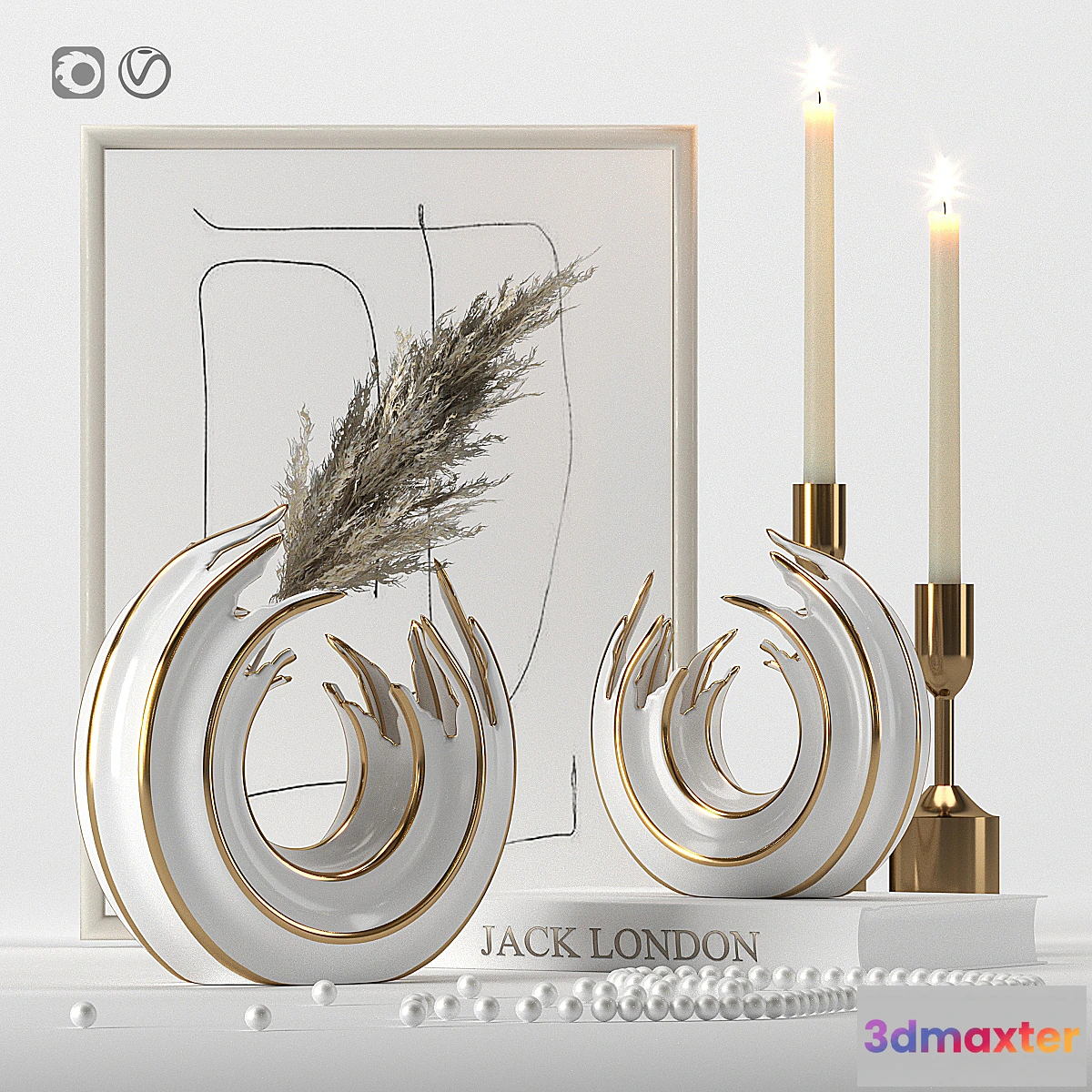 1396318 - Decorative set 13 3D Max