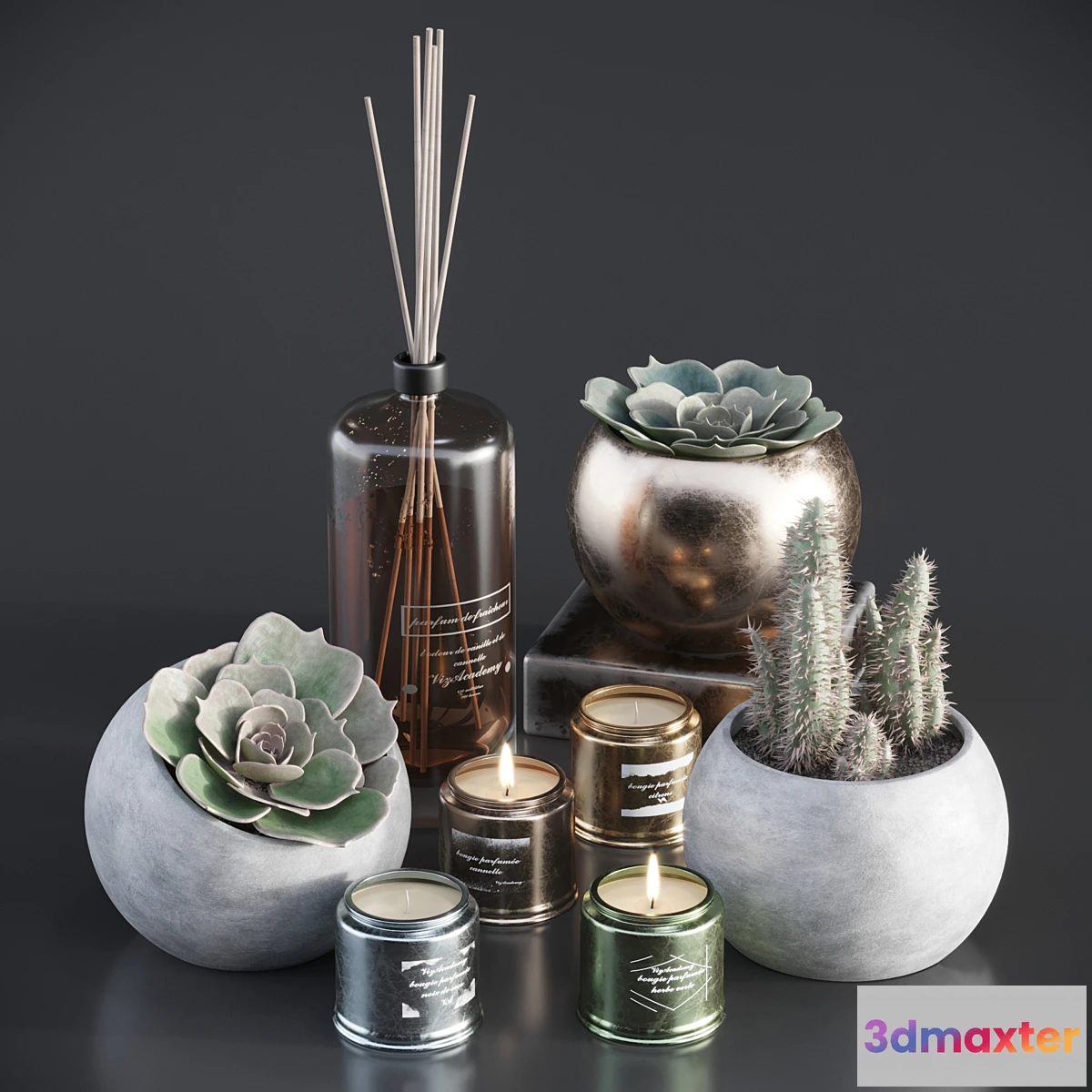 1400938 - Decorative_set_01 3D Max