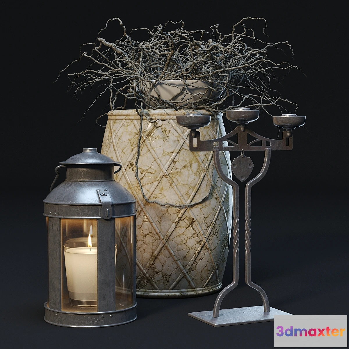 1401588 - Decorative set 3D Max