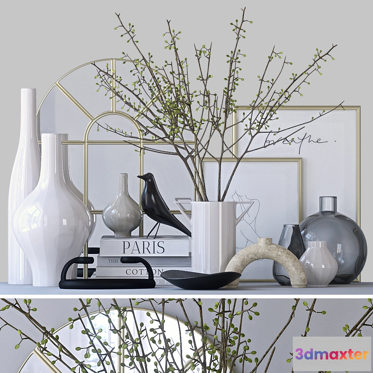 1401656 - Decorative set 3D Max