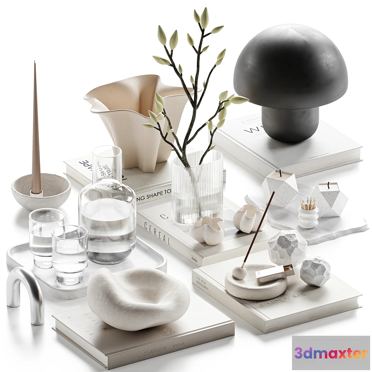 1401742 - decorative set 057 3D Max