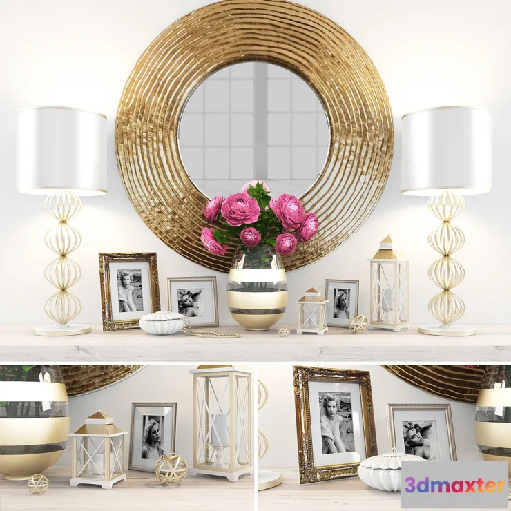 1402610 - Decorative set 11 3D Max