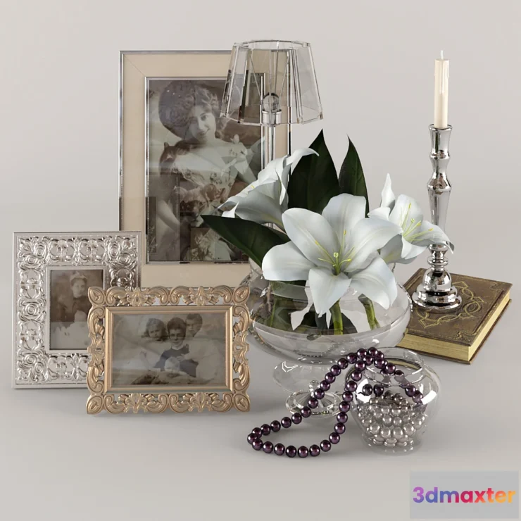 1404324 - Decorative set 3D Max