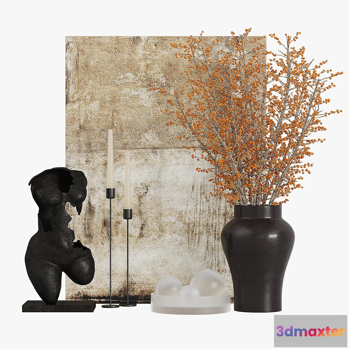 1405132 - Simple Decorative Set 2 3D Max