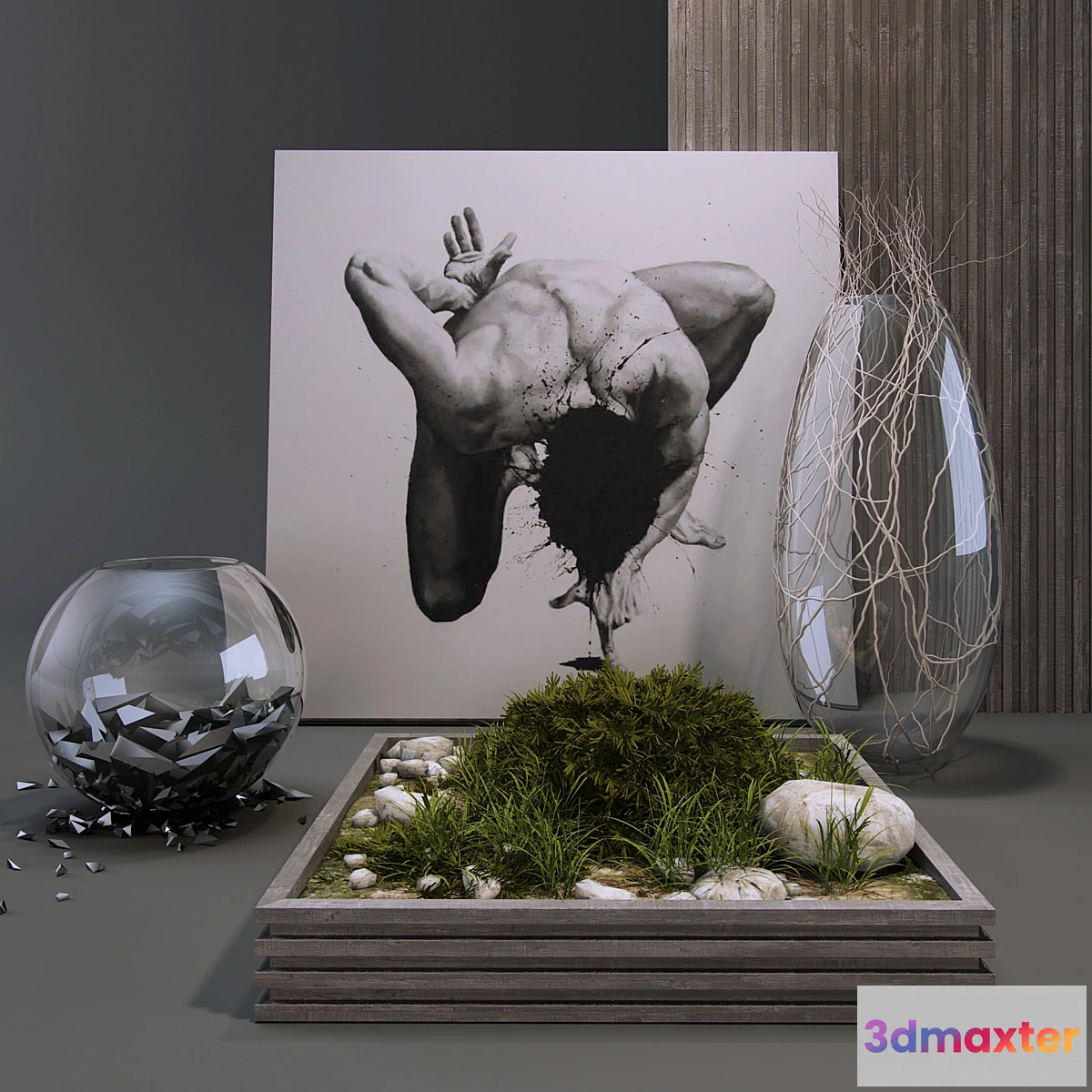 1406080 - Decorative set 3D Max