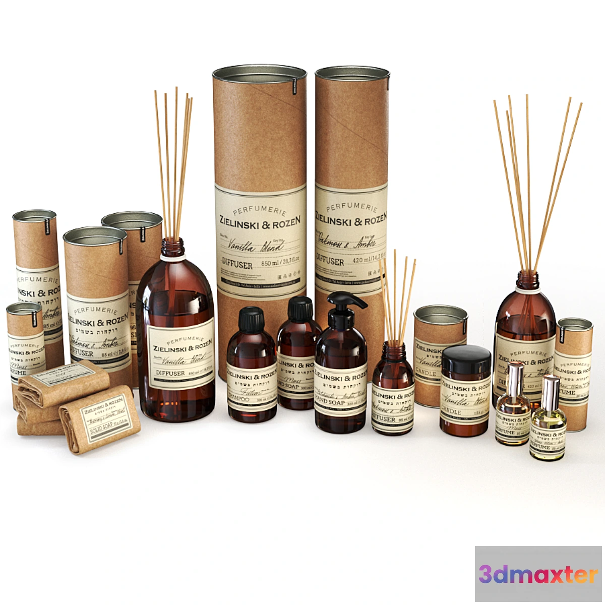 1406870 - Zielinski & Rozen Decorative Set  #1 3D Max