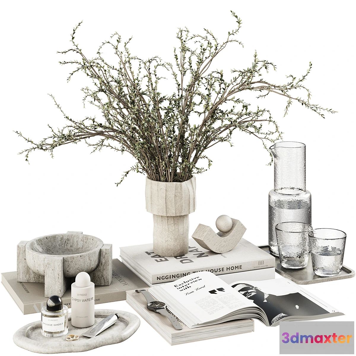 1407448 - decorative set80 3D Max