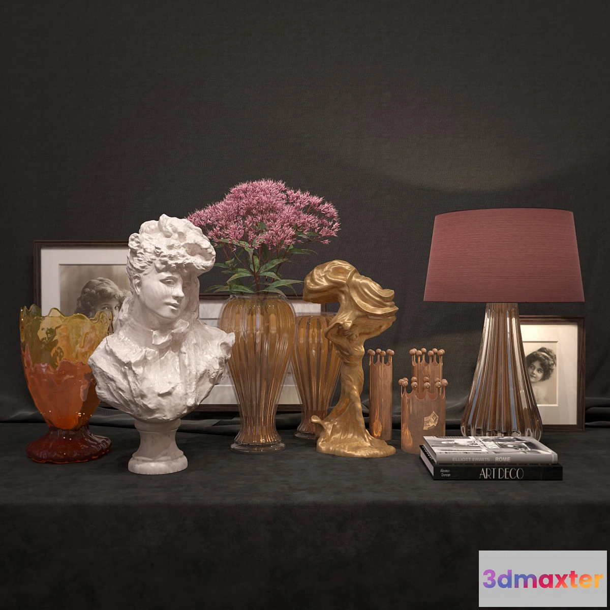 1411518 - Art Deco set 3D Max