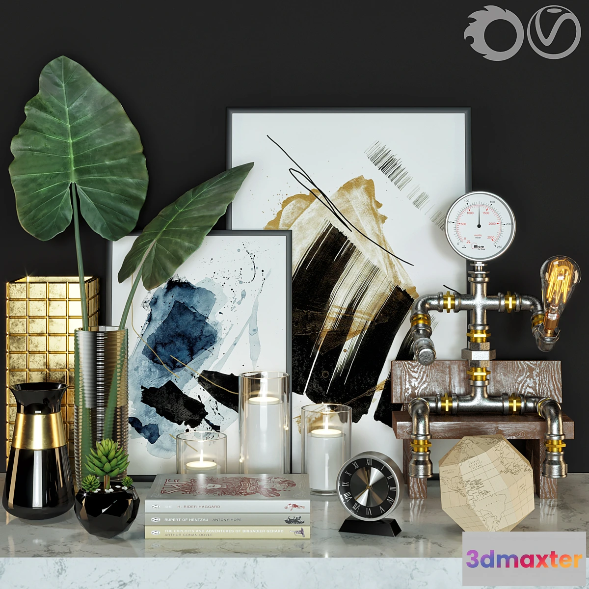 1411770 - Decorative- set3 3D Max