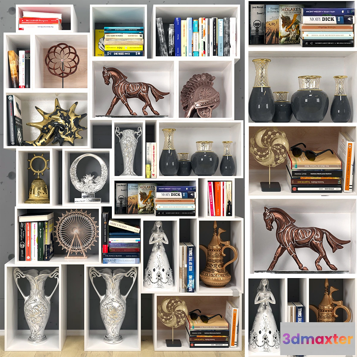 1415138 - shelf collection 3D Max