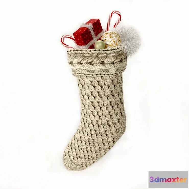 1415564 - Christmas stocking 3D Max