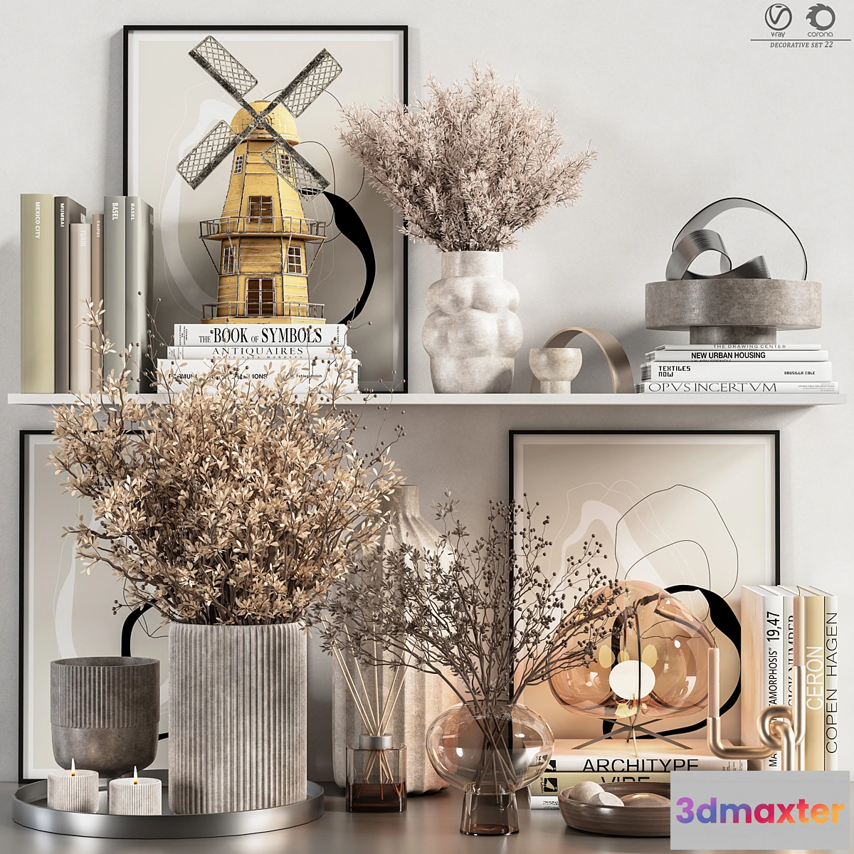 1415742 - decorative_set_22 3D Max