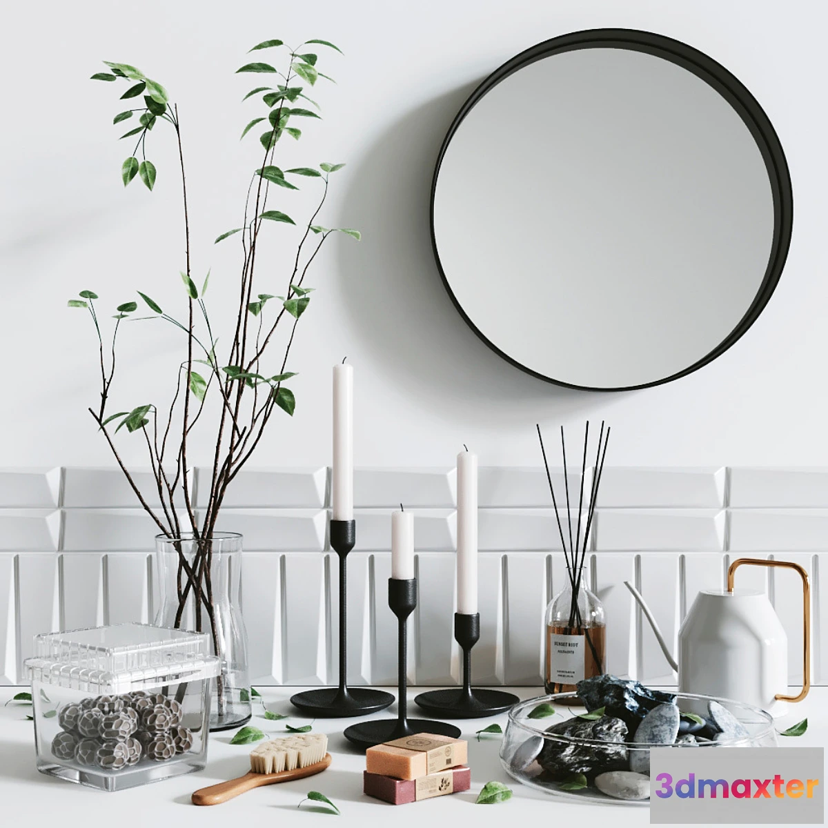 1419782 - Bathroom Accessories Set #11 3D Max