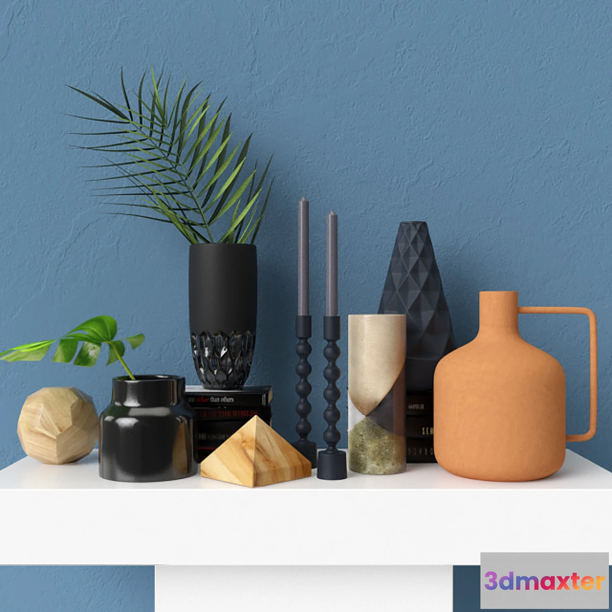 1420618 - CB2 vases and accessories 3D Max