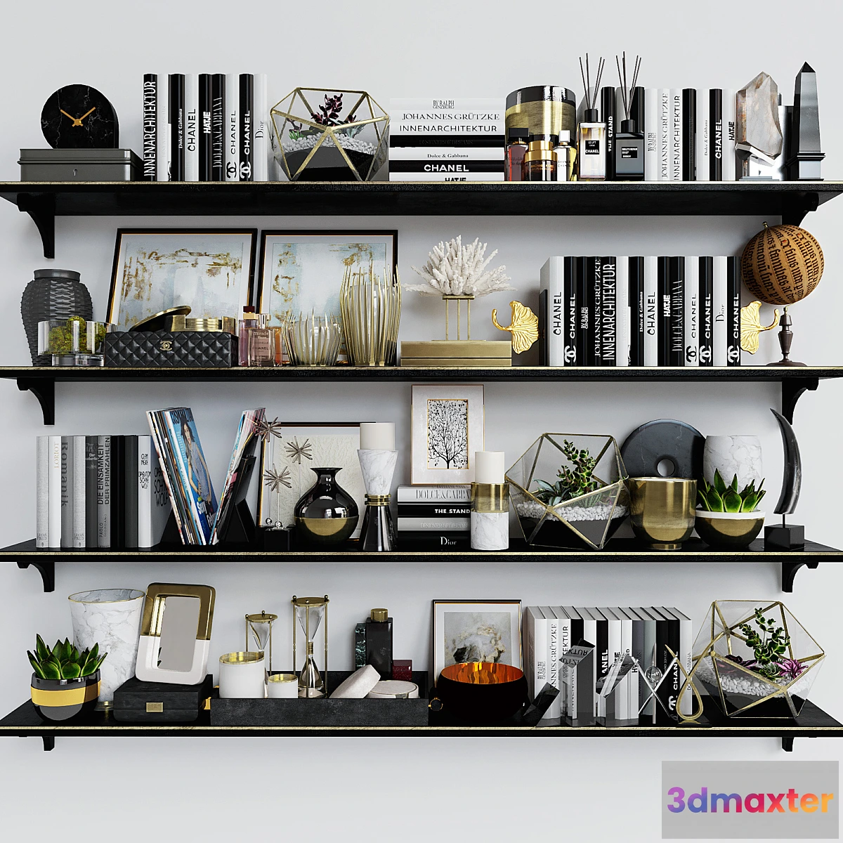 1422182 - Decorative Set The Sofa & Chair Company 3D Max