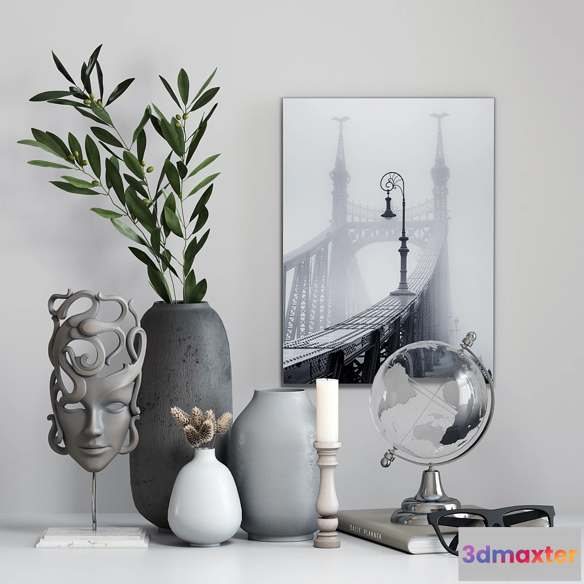 1422914 - Decorative set 007 3D Max