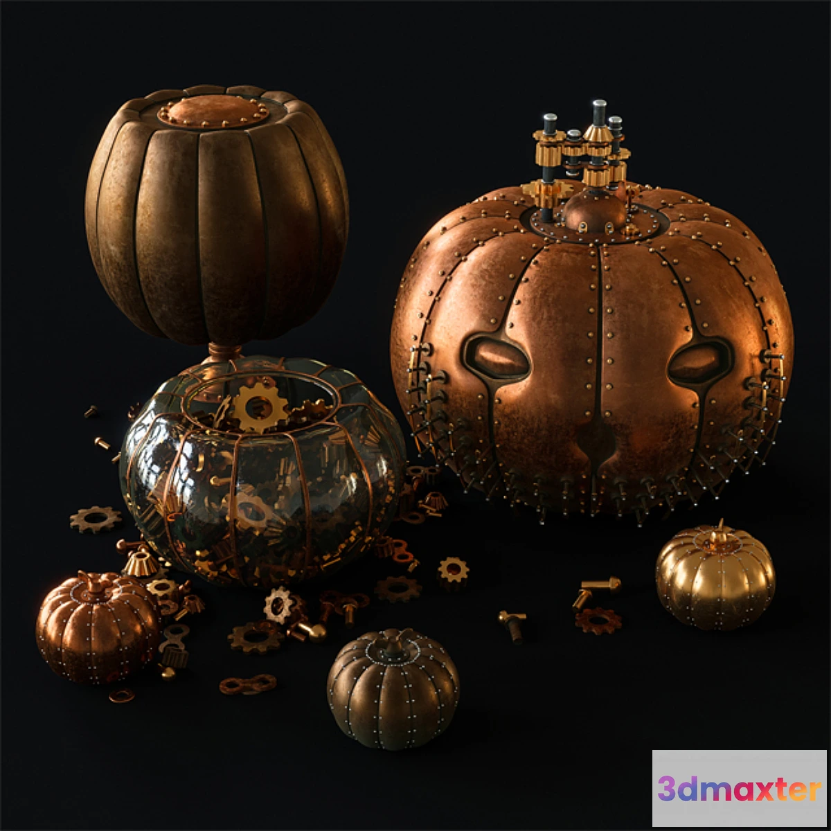 1422956 - Steampunk Halloween 3D Max