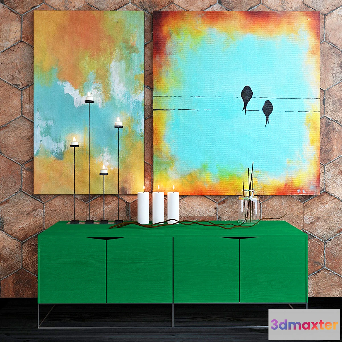 1425470 - Decorative set 3D Max