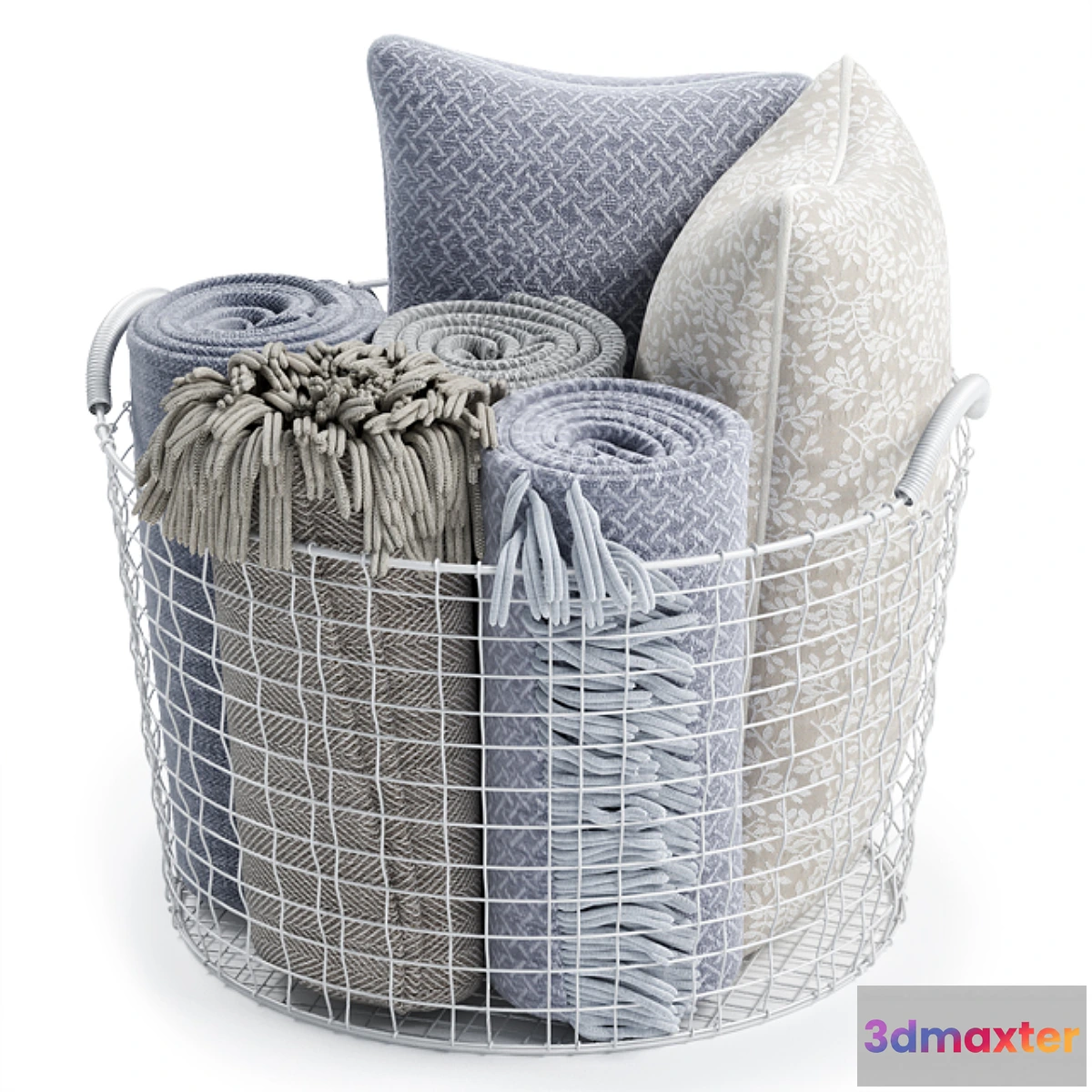 1425738 - METAL BASKET DECOR 05 3D Max