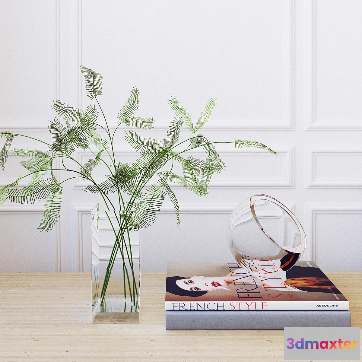 1426152 - Decorative set (ferns) 3D Max