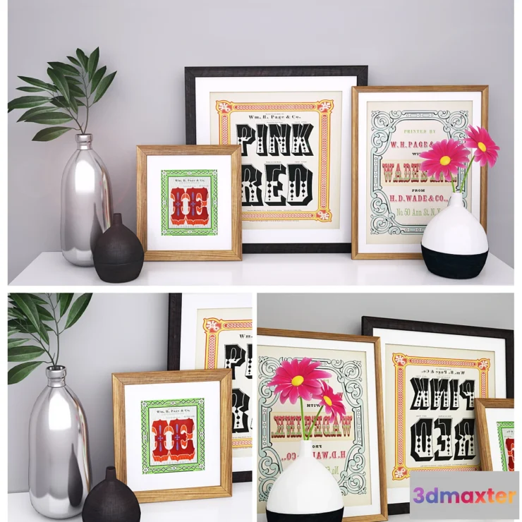 1426742 - decorative set 3D Max