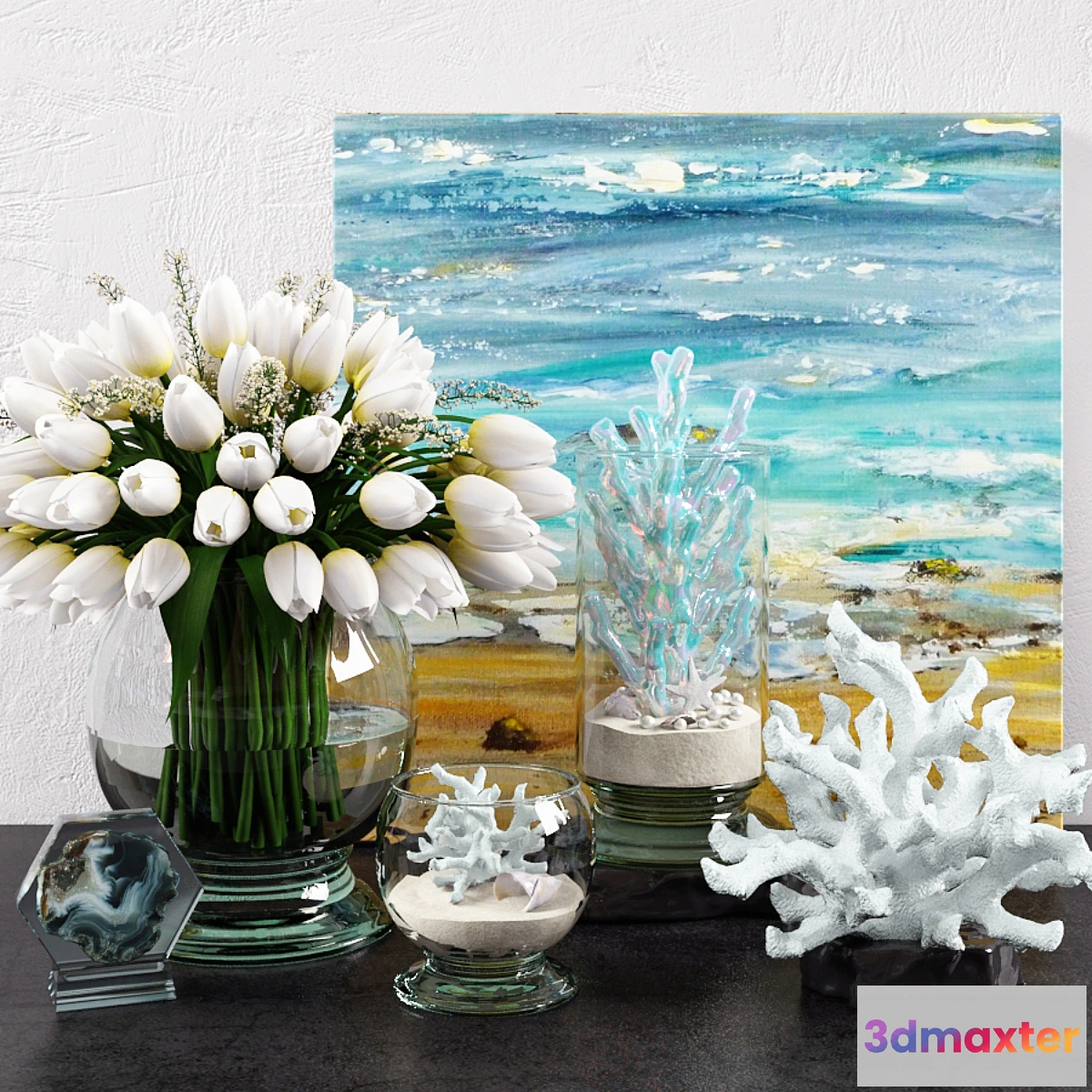 1430458 - Decor with coral 3D Max