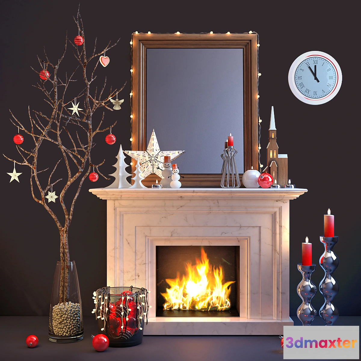 1434212 - The Christmas Set 3D Max