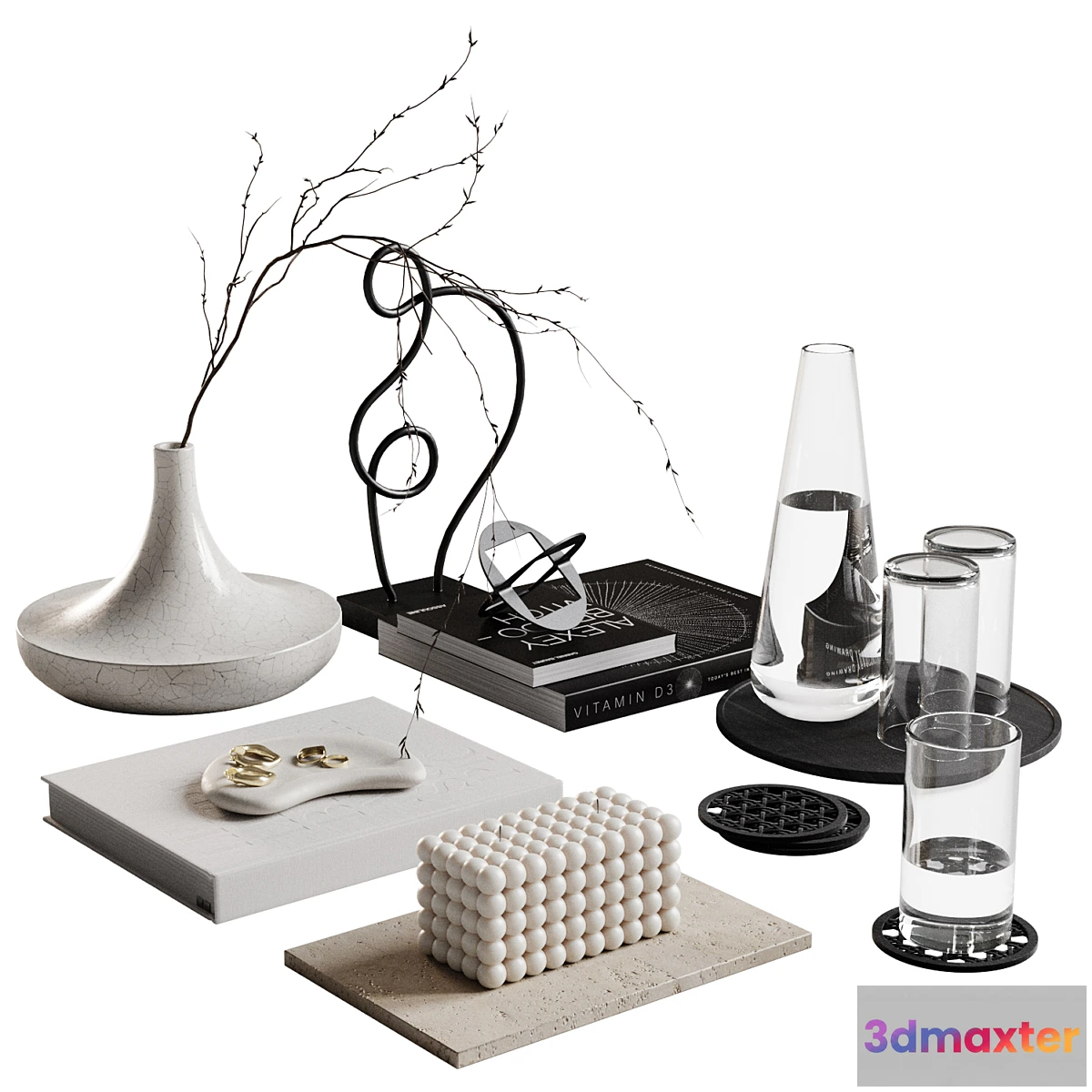 1435158 - Decorative set Tondo 3D Max
