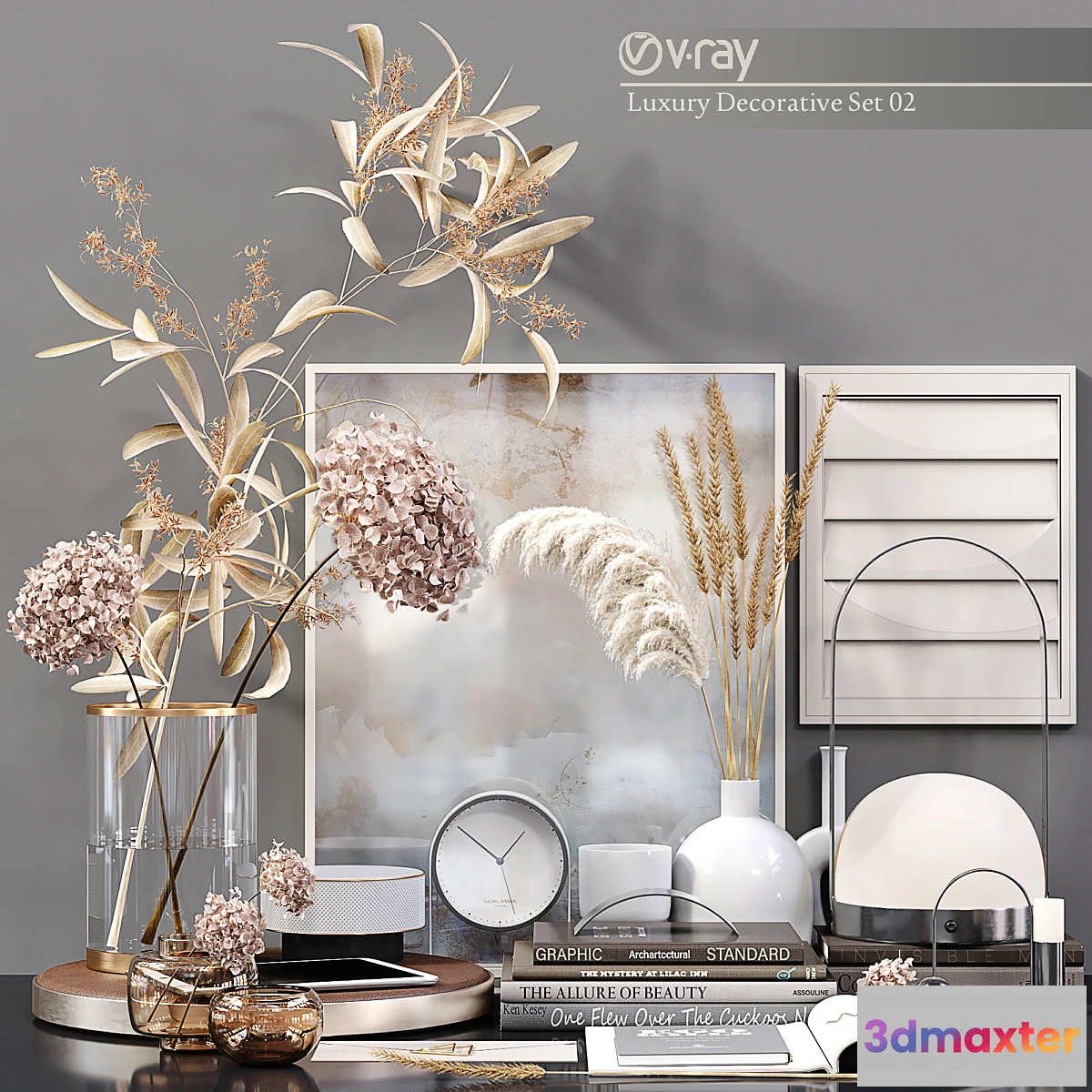 1437708 - Luxury Decorative Set 02 3D Max