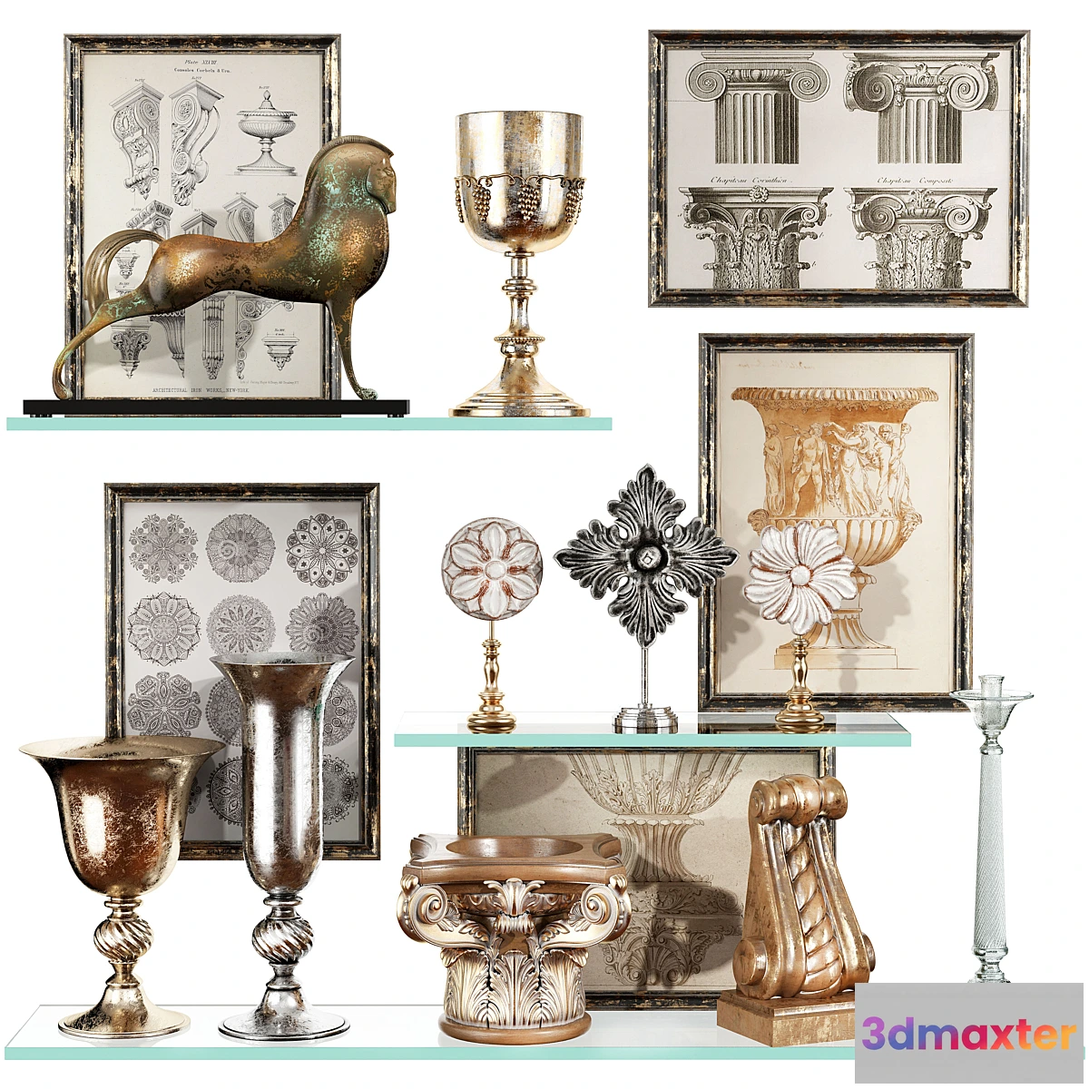 1437906 - Decorative set 51 3D Max