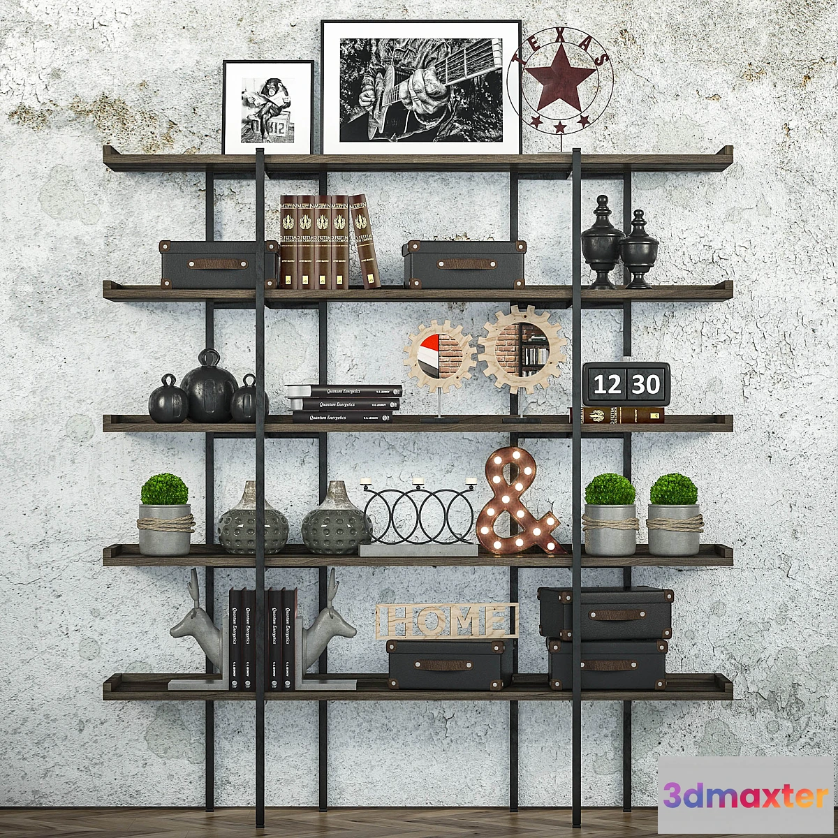 1438588 - Decorative set Loft 3D Max