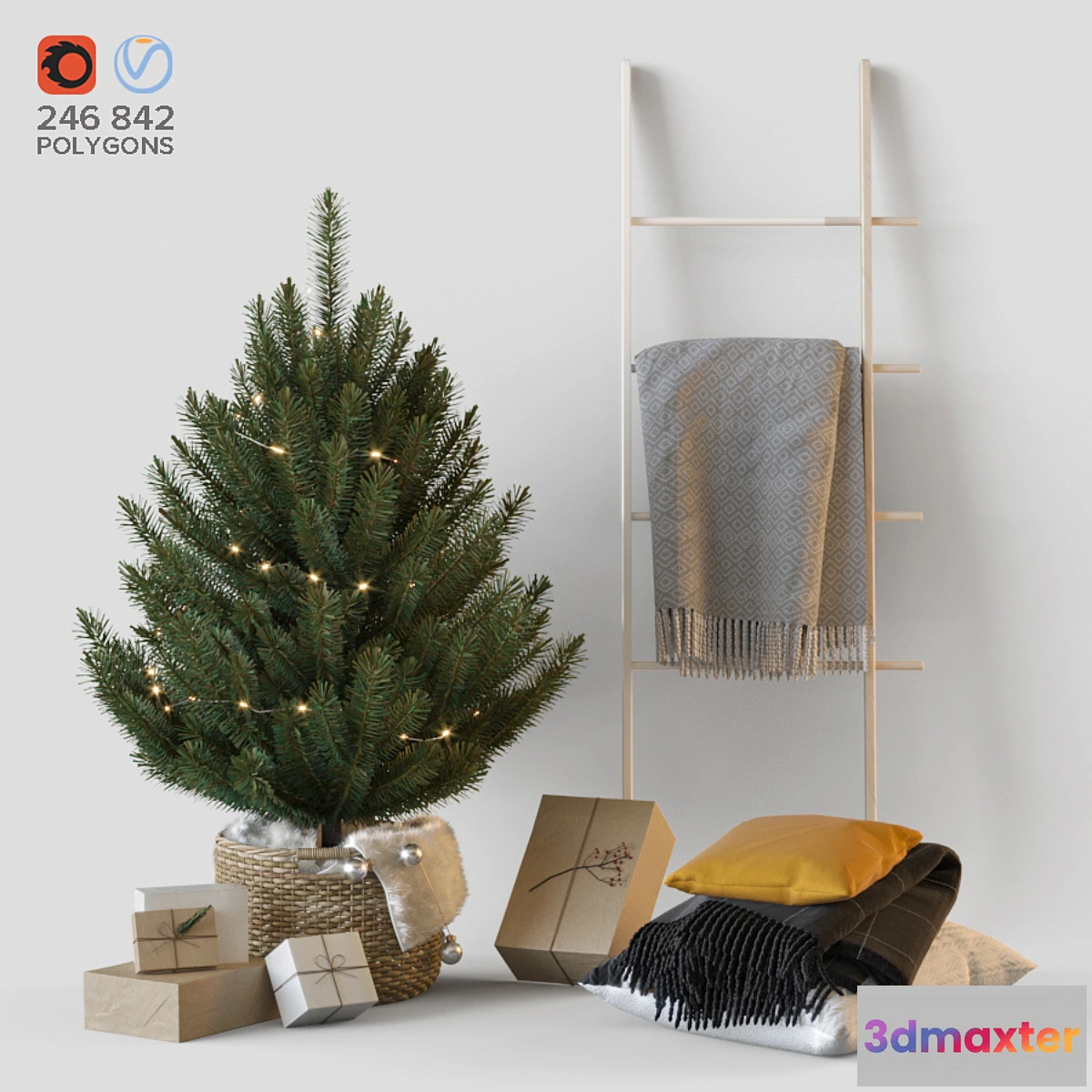 1439846 - New year set 3D Max