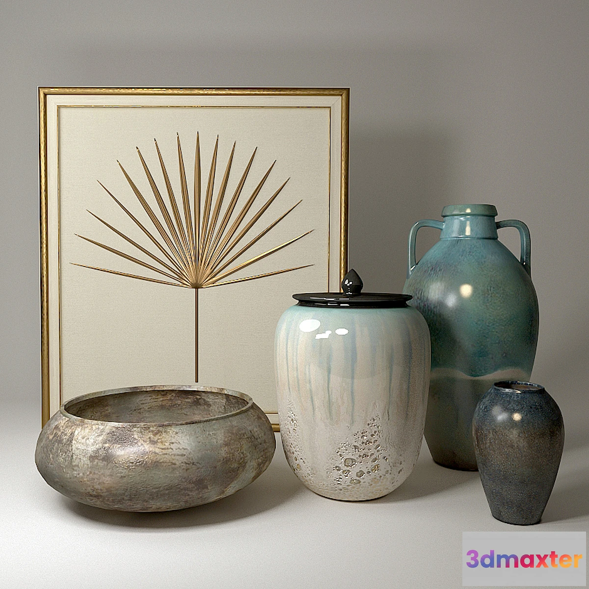 1440294 - JOHN-RICHARD decorative set 1 3D Max