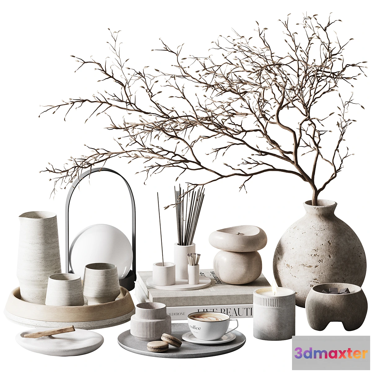 1441652 - Decorative set H105 3D Max