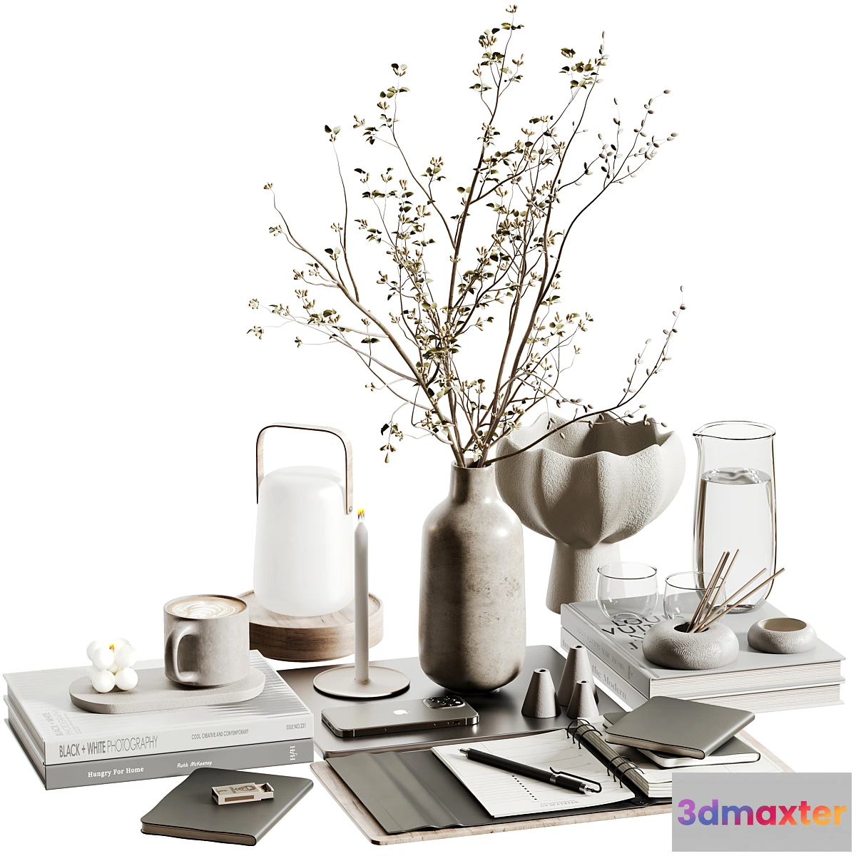 1445220 - decorative set N09 3D Max