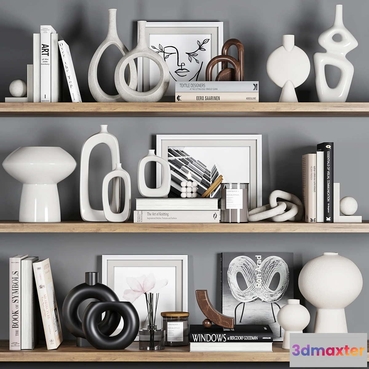 1451676 - decorative set Vol022( H&M items) 3D Max