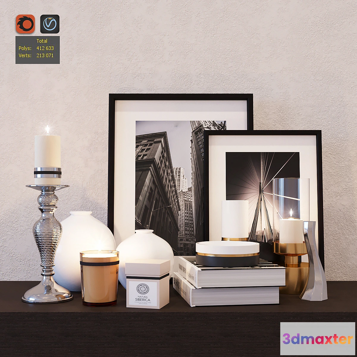 1454406 - Decorative set 3D Max