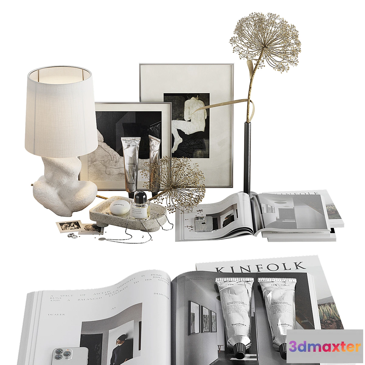 1455412 - Decorative set Love your body 3D Max