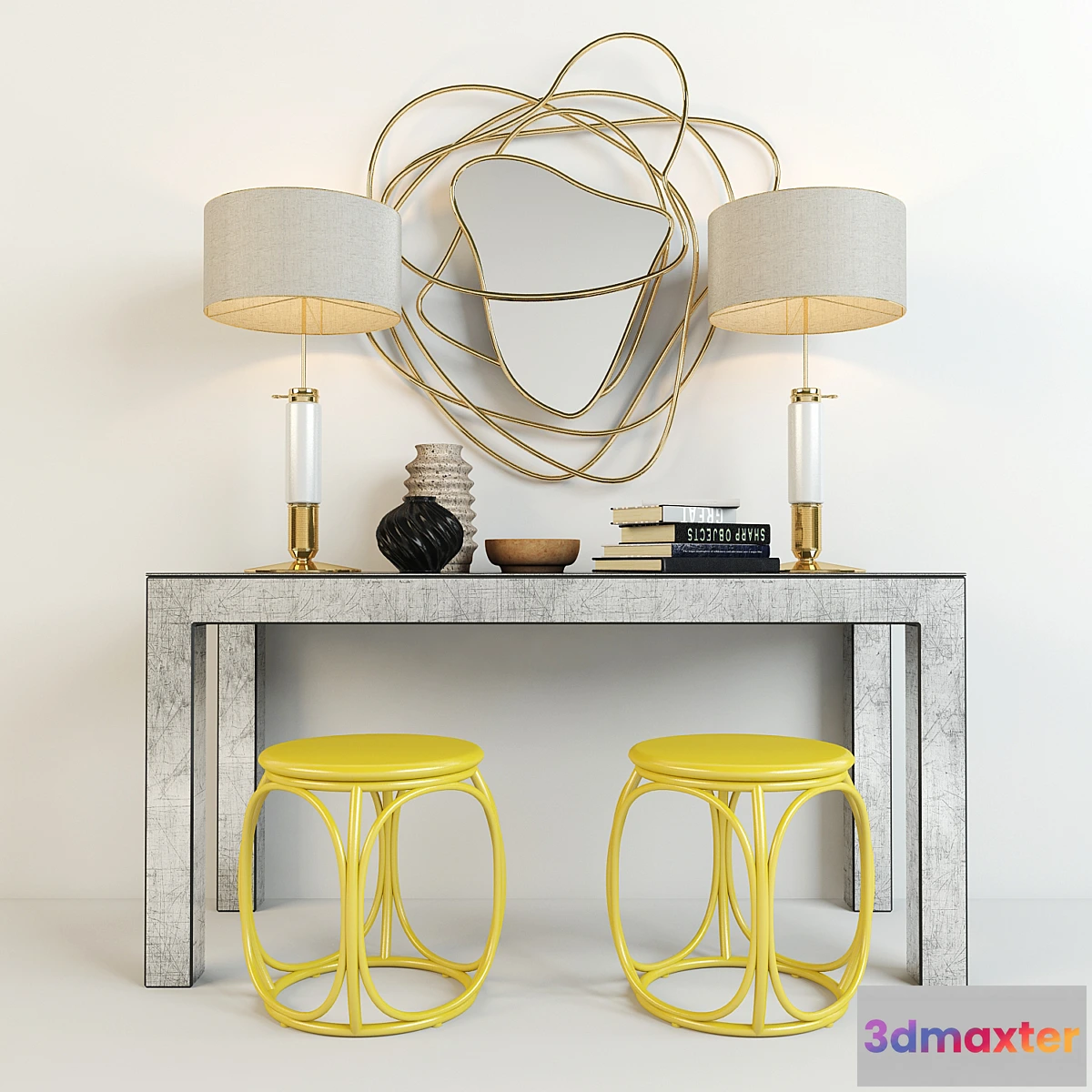 1456314 - Decorative set 3D Max