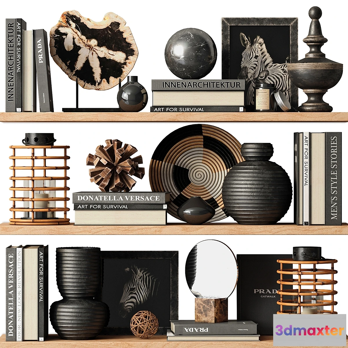 1456894 - Decor set AFRICA 3D Max