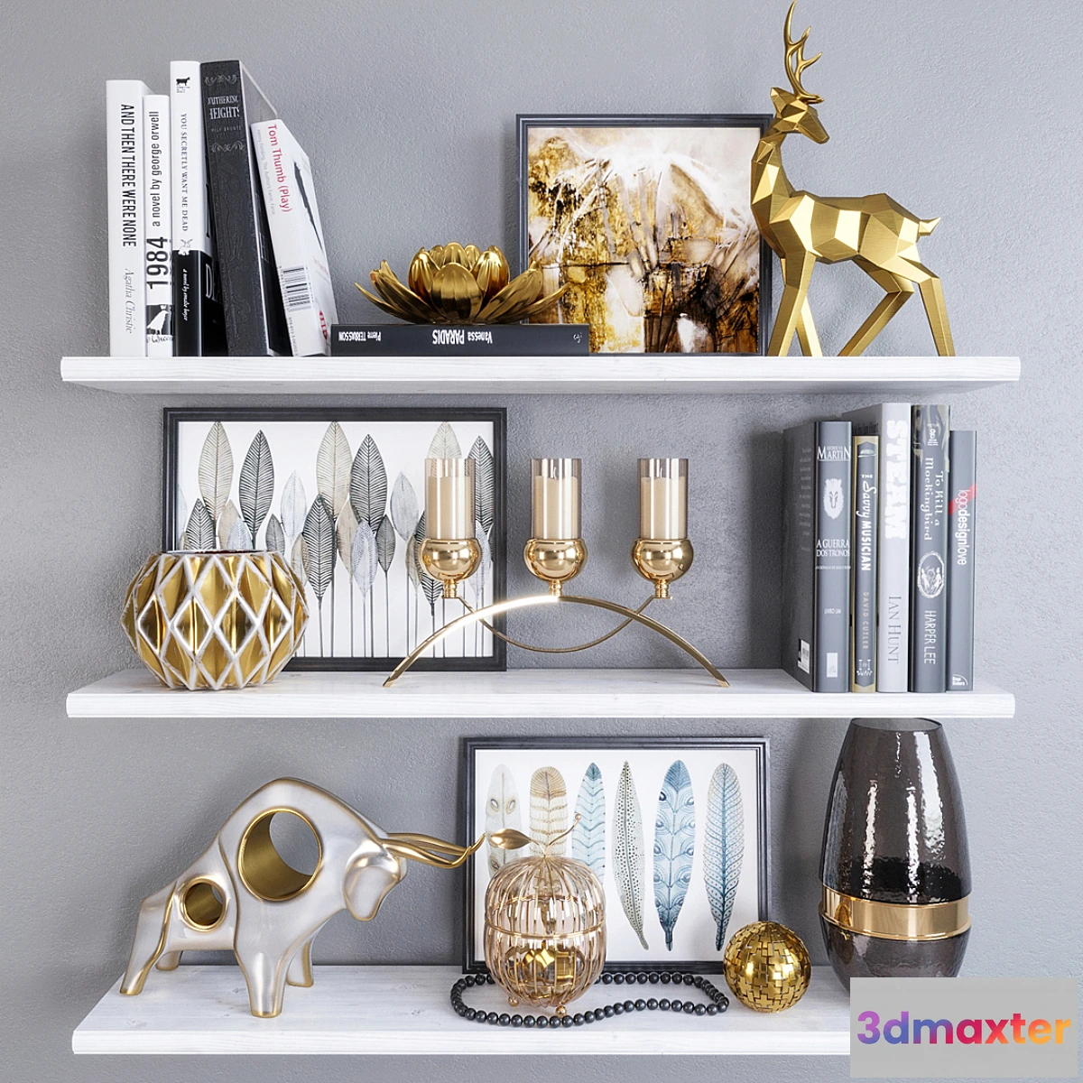 1460208 - Dekor set 3D Max