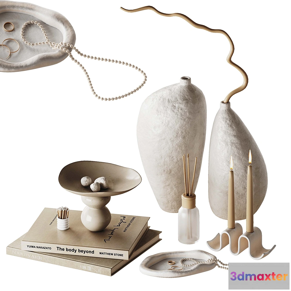 1463864 - Decorative set Pearl 3D Max